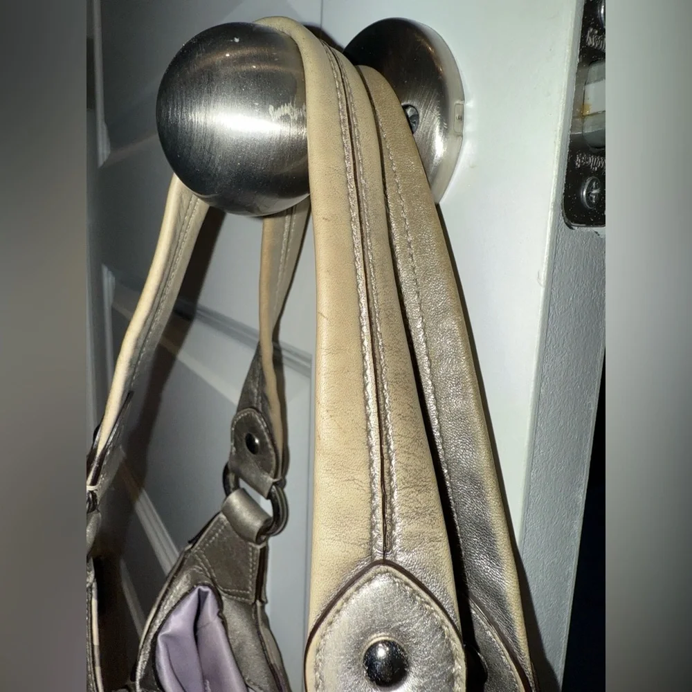 Coach Madison Op Art Sateen Maggie Shoulder Bag - Picture 12 of 13